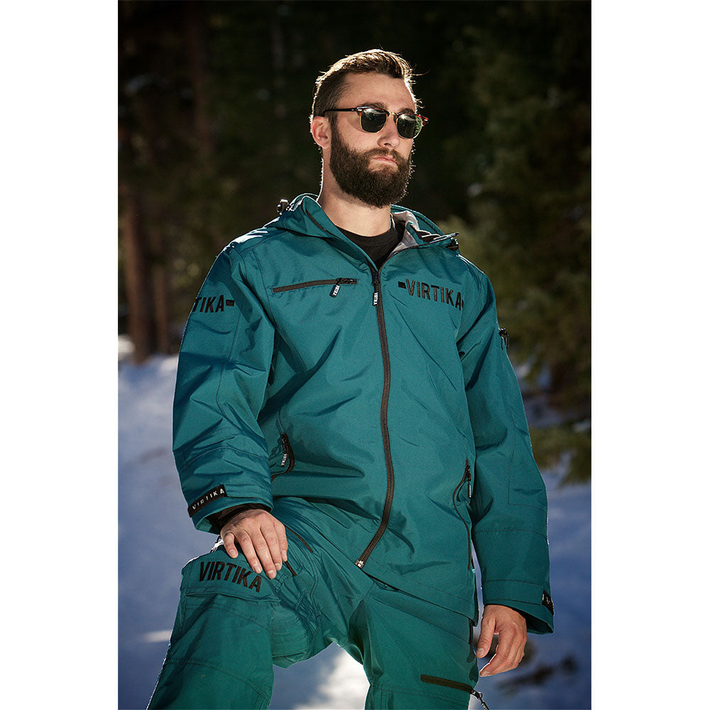 Vir Tek Shell Jacket Emerald Virtika Outerwear Europe